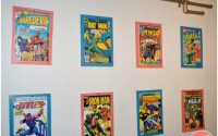 comics luxury wall decor